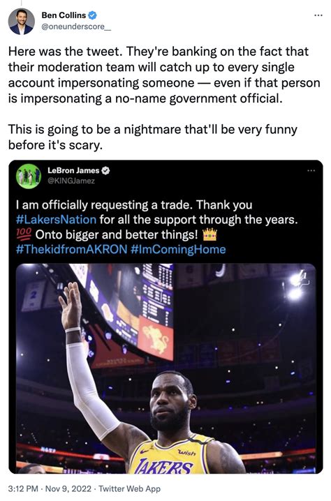lebron james twitter today.